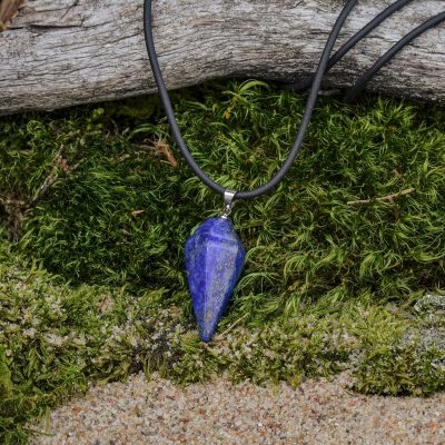 Pendentif en lapis-lazuli (gouttes)