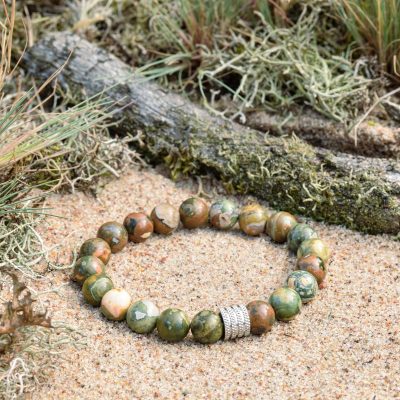 Bracelet en rhyolite