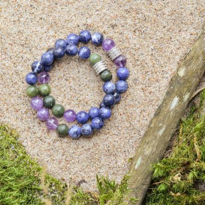 Bracelets pour couple ouvrant le cœur/équilibrant