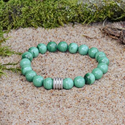 Bracelet en malachite